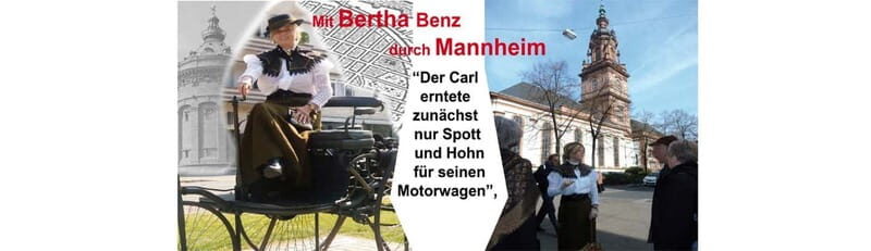 Public tour With Bertha Benz through the city of inventors Costume tour - Authentic Experiences from Reviews