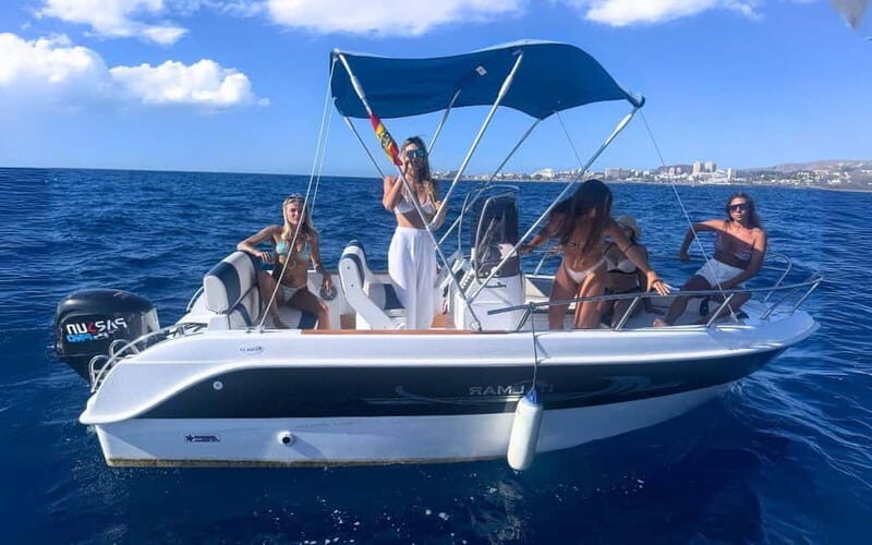 Puerto Colon: License-Free Self-Drive Boat in Tenerife - The Experience: What to Expect from the Tour