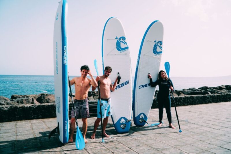 Puerto del Carmen: SUP Stand-Up Paddle class with insturctor - Key Points