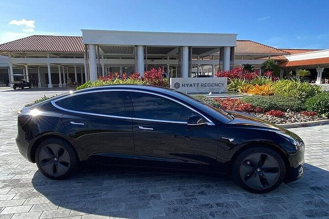 puerto-rico-island-wide-private-transfers-tesla-3-luxury-sedan