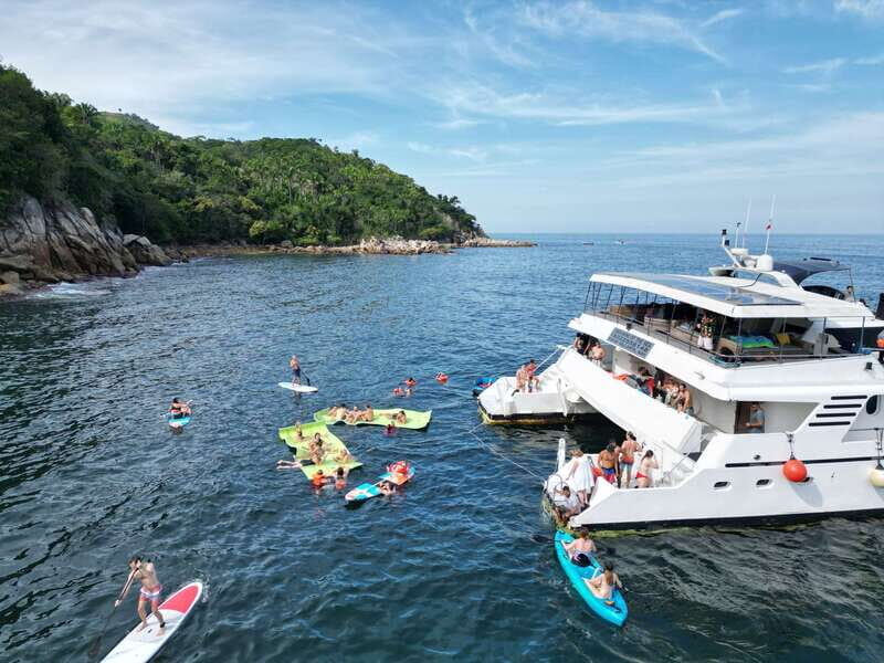 Puerto Vallarta: Yelapa Mega Yacht Cruise - Included & Not Included