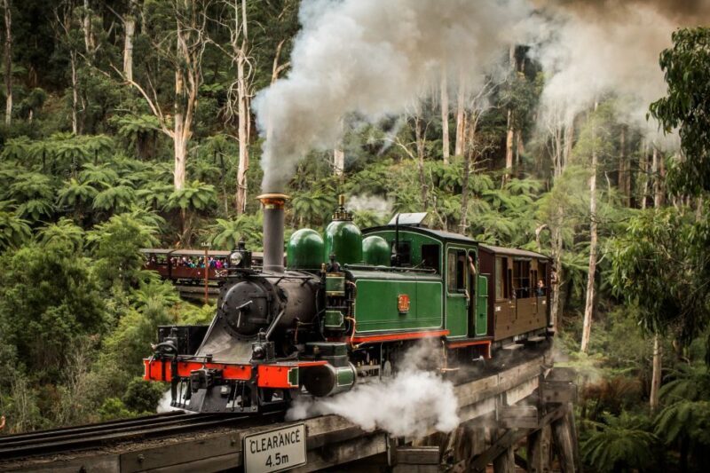 Puffing Billy Railway: Heritage Steam Train Journey - The Scenic Highlights