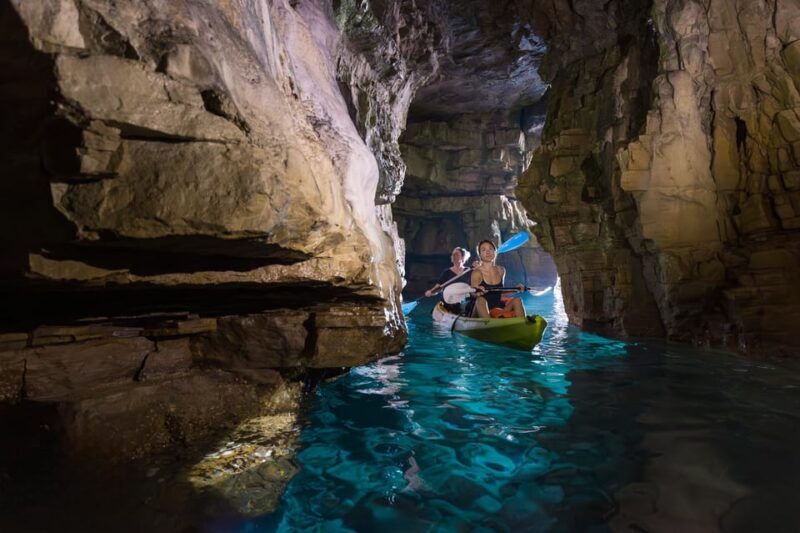 Pula: Cave and Islands Kayak Tour, Snorkeling and Drinks - Key Points