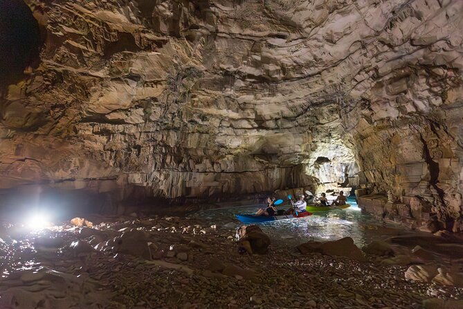 pula-kayaking-at-blue-cave-with-cliffs-tour-and-snorkeling