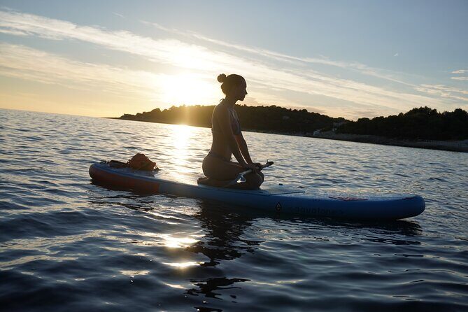 Pula / Pjeana Uvala: Sunset SUP Tour  Explore & Chill - Key Points