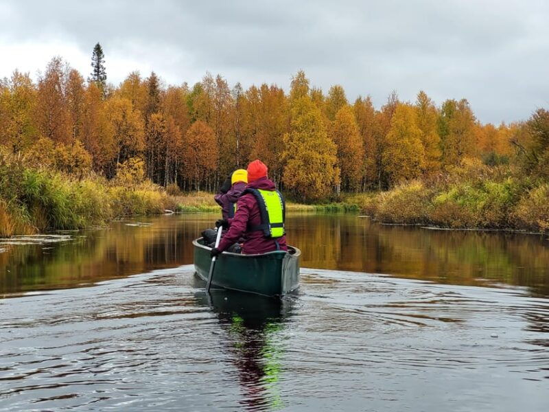 pyhatunturi-easy-canoe-trip-on-lake-pyhajarvi