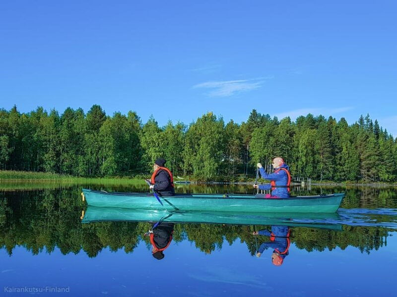 pyhatunturi-easy-canoe-trip-on-lake-pyhajarvi