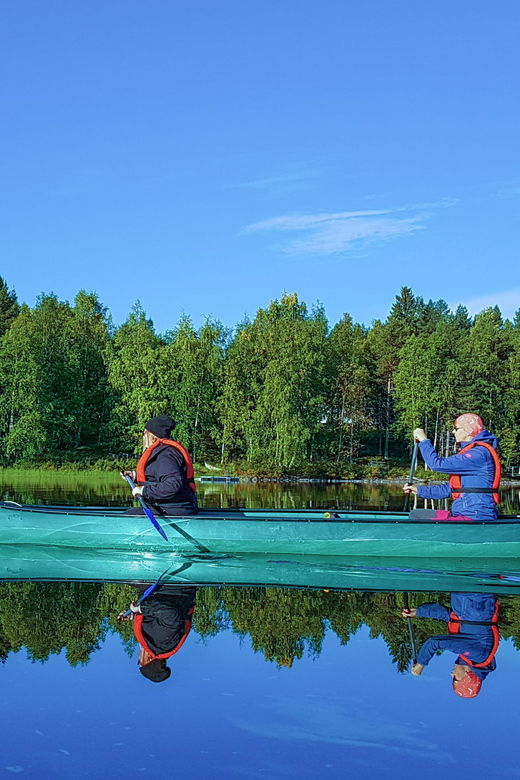 pyhatunturi-easy-canoe-trip-on-lake-pyhajarvi