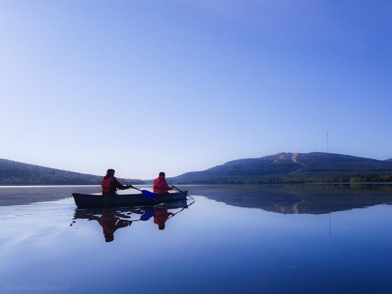 pyhatunturi-easy-canoe-trip-on-lake-pyhajarvi