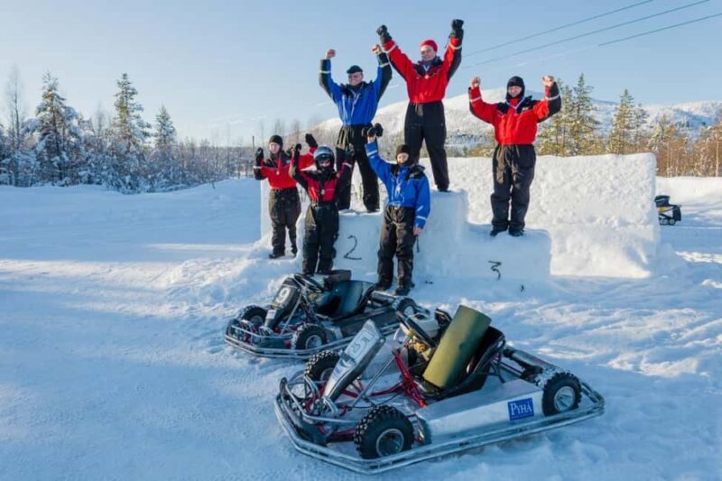 Pyhätunturi: Ice Karting Race Experience - An In-Depth Look at the Ice Karting Experience in Pyhätunturi