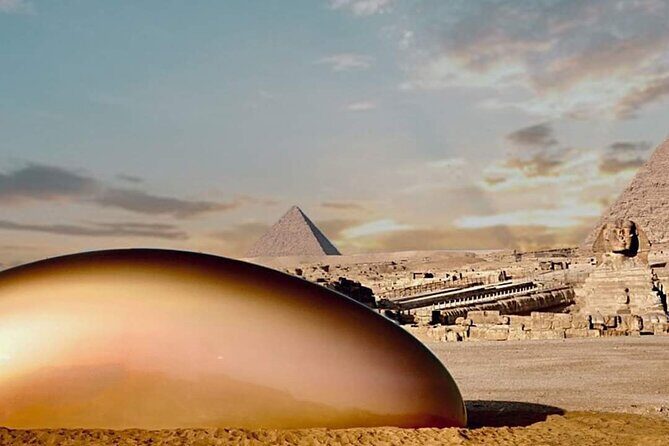 Pyramids camel ride - The Sum Up