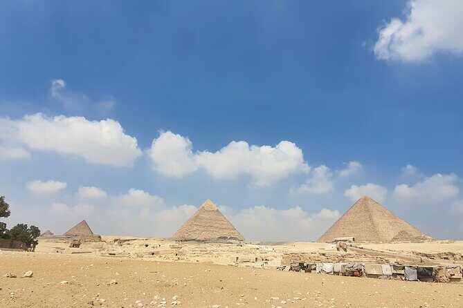 Pyramids of Giza with camel ride, Sakkara,ATV ride at sunset with lunch - Discovering Cairo’s Ancient Wonders