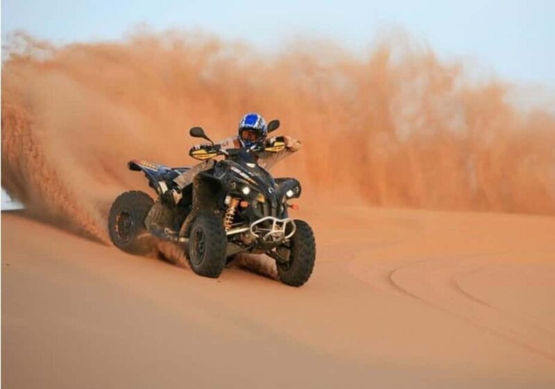 Qatar: ATV & Quad Dune Bashing, Camel Ride, & Sandboarding - Key Points