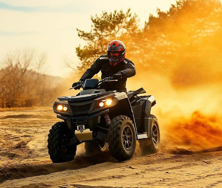 Quad Adventure with Berber Lunch and Pool Oasis - Key Points