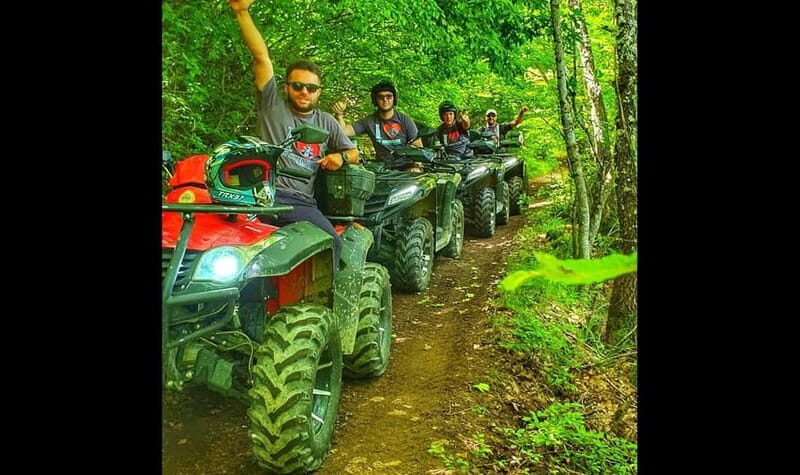 Quad ATV Bike Galicica, from Ohrid. - Key Points