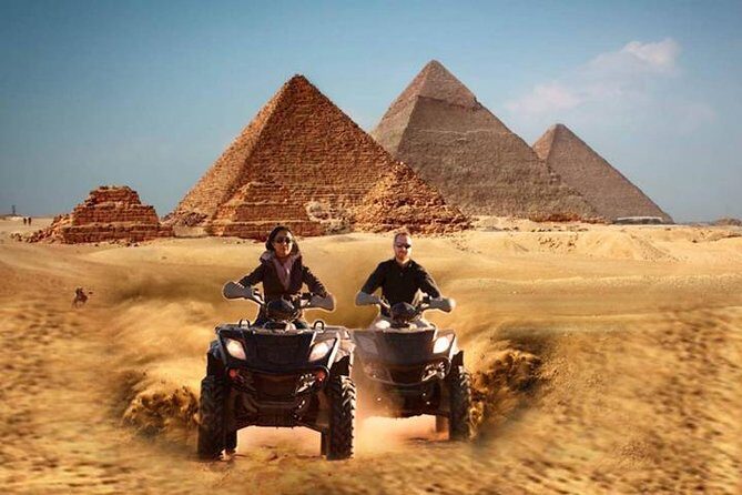 Quad bike adventure with Guided tour to Giza pyramids including camel ride - The Quad Bike Adventure