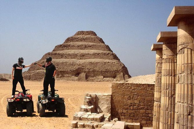 Quad bike adventure with Guided tour to Giza pyramids including camel ride - Final Transfer and Reflection