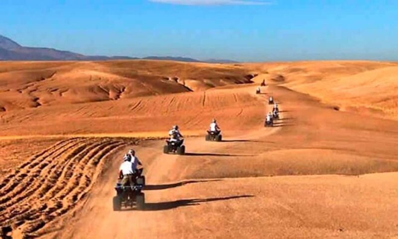 Quad bike and Lunch & Pool in Desert Marrakech Agafay - Authentic Experiences and Customer Feedback