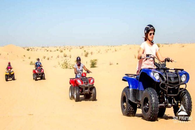 Quad bike at Giza pyramids - The Itinerary Breakdown