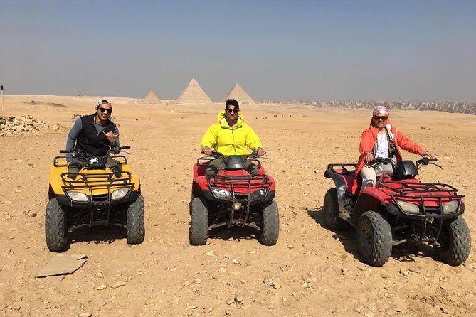 Quad Bike ATV ride around Giza Pyramids Sahara - In The Sum Up