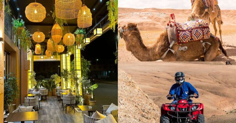 Quad bike & Camel ride in Agafay with dinner at Chouf Lor - The Thrill of Quad Biking in Agafay