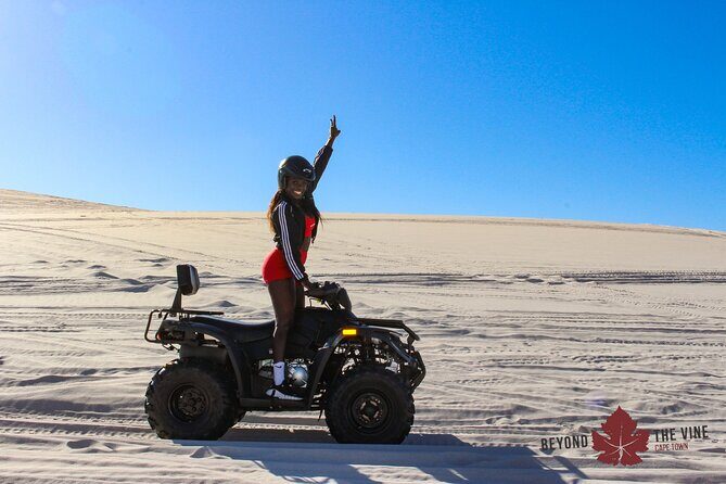 Quad bike in the Atlantis sand dunes Cape Town - Key Points