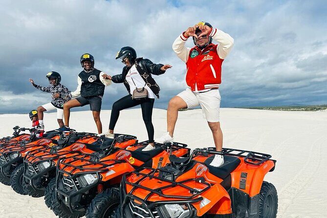 Quad bike in the Atlantis sand dunes Cape Town - What to Expect from the Atlantis Dunes Quad Bike Tour