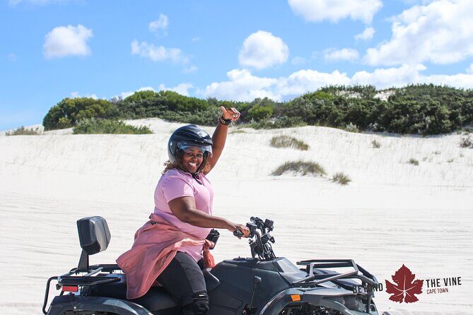 Quad bike in the Atlantis sand dunes Cape Town - Photo Opportunities and Scenic Highlights