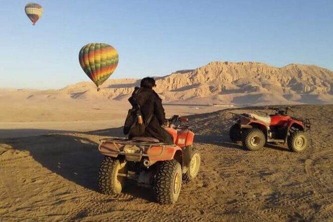 Quad bike safari experience mountains in Luxor - An Exciting Alternative to Traditional Luxor Tours