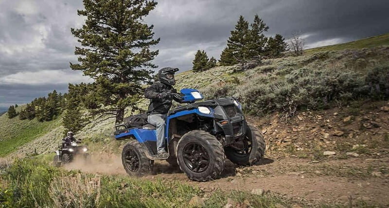 Quad Bike Safari on Tundra - The Cozy Lunch in a Wooden Teepee