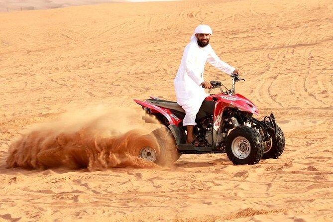 Quad Bike Self-drive & Camel Trekking Experience In Red Dunes Desert - Frequently Asked Questions
