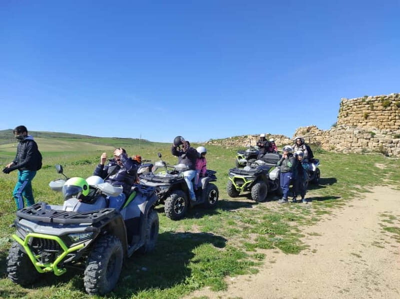 Quad Bike Tour Domus De Janas IS Concas and Monte San Mauro MT 600 - An Exciting Ride Through Sardinian Countryside