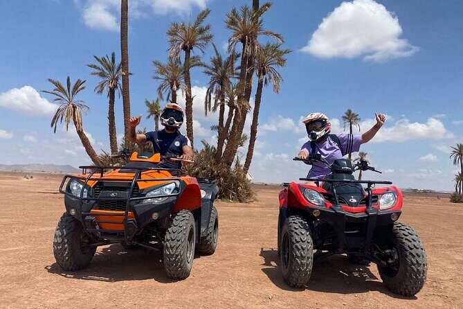 Quad Bike Tour in Marrakech's Palmeraie Desert with Hotel Pick up - Key Points