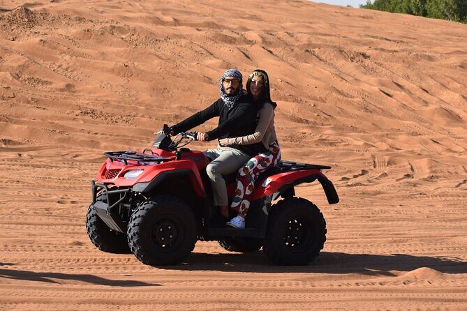 Quad Bike Tour with Camel Ride, Sandboarding, BBQ & Live Shows - FAQ