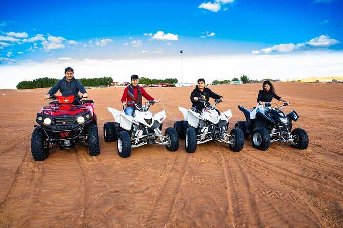 Quad bike with Morning Desert Safari - Key Points