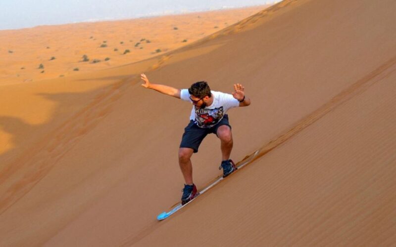 Quad Biking and Sandboarding Experience in Desert - Sandboarding – The Real Sand Surfing