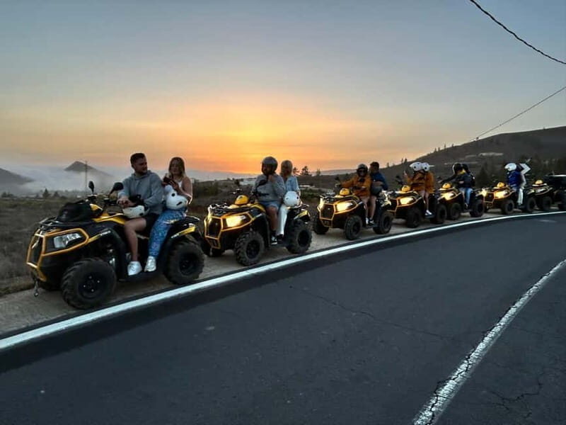 Quad biking at Teide for sunset ONLY DOUBLE QUAD - Key Points