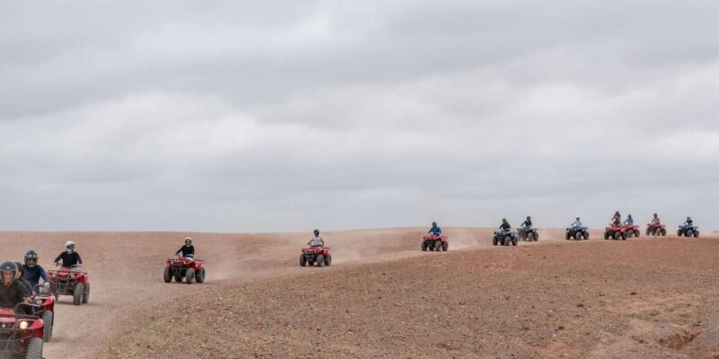 Quad biking at the Lake Takerkoust and Agafay Desert - Key Points