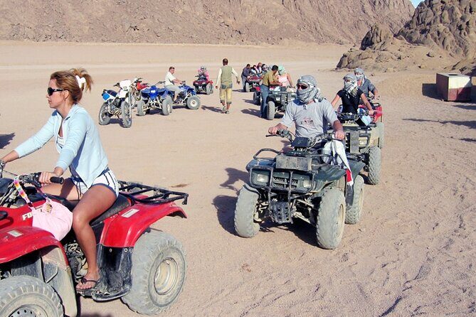 Quad biking, camel riding and stargazing in Sharm el Sheikh 5x1 - Key Points
