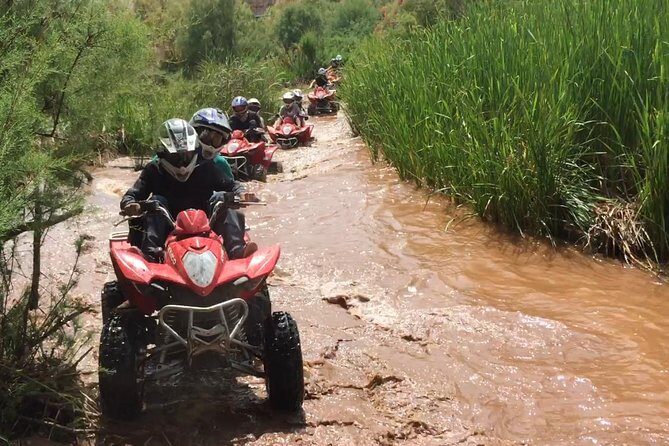 Quad biking excursion in The Desert Of Agafay & Lalla takerkoust - Key Points