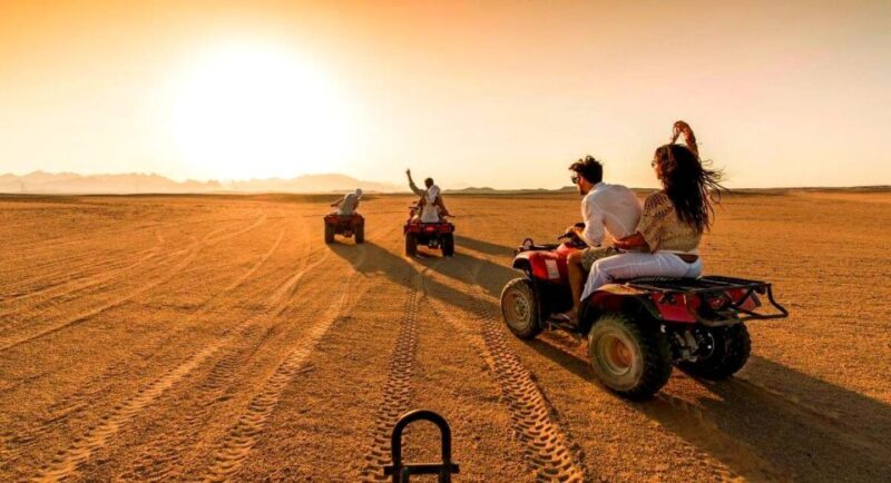Quad biking in Agafay Desert with lunch & Camel Ride & pool - Authentic Experiences That Shine