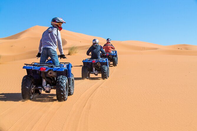 Quad Biking in Merzouga Dunes Desert Erg Chebbi - Key Points