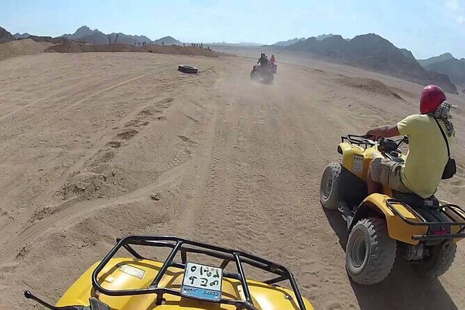 Quad Biking in Sharm El sheikh Desert, Party, Dinner - Camel Ride and Desert Atmosphere