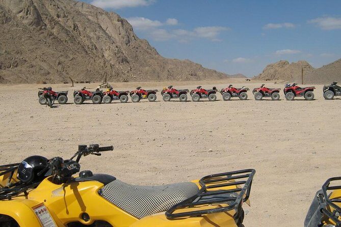 Quad Biking in Sharm El sheikh Desert, Party, Dinner - The Mixed Review Landscape
