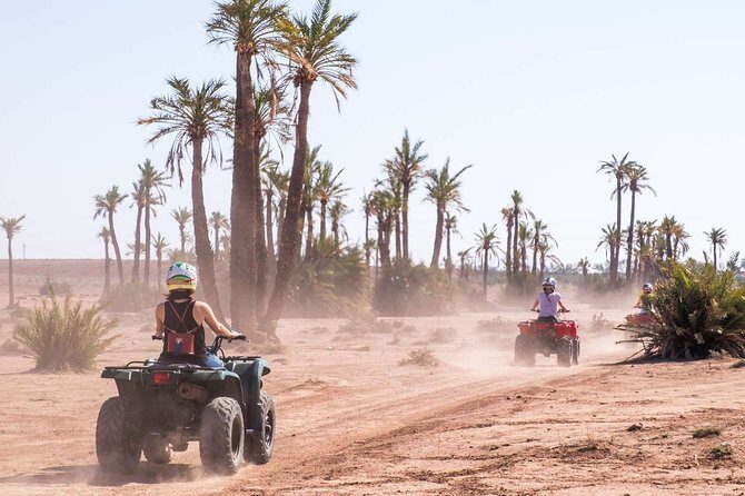 Quad palmeraie Marrakech et balade chameau transport inclus - The Experience in Detail