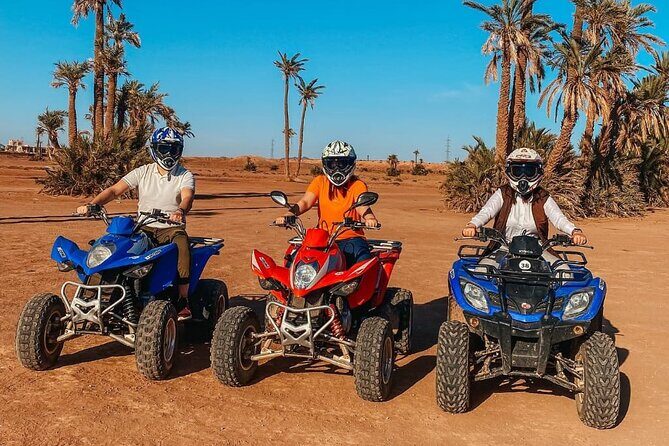 Quad ride at the desert of the Palmeraie of Marrakech - What to Expect from the Marrakech Palmeraie Quad Tour