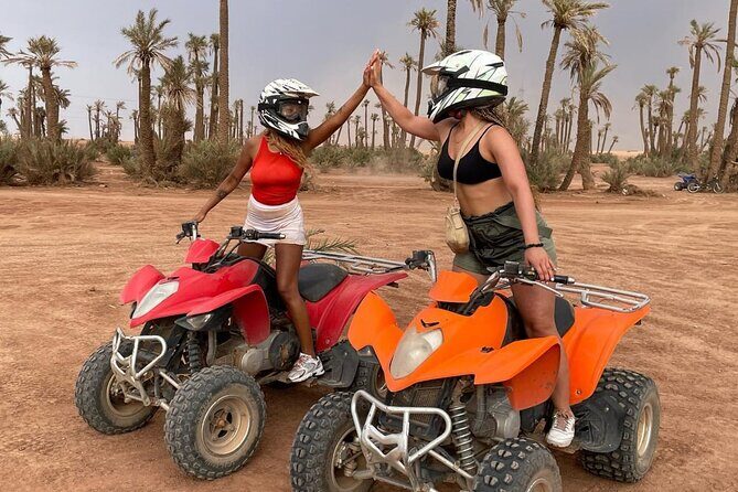 Quad ride at the desert of the Palmeraie of Marrakech - Safety, Guides, and Group Dynamics
