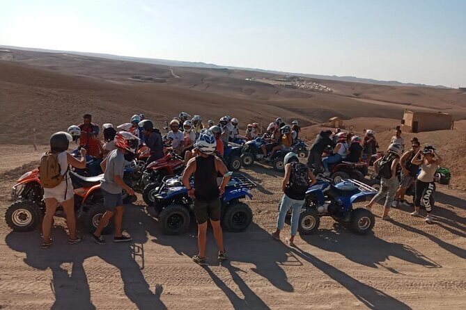 Quad ride at the desert of the Palmeraie of Marrakech - The Sum Up