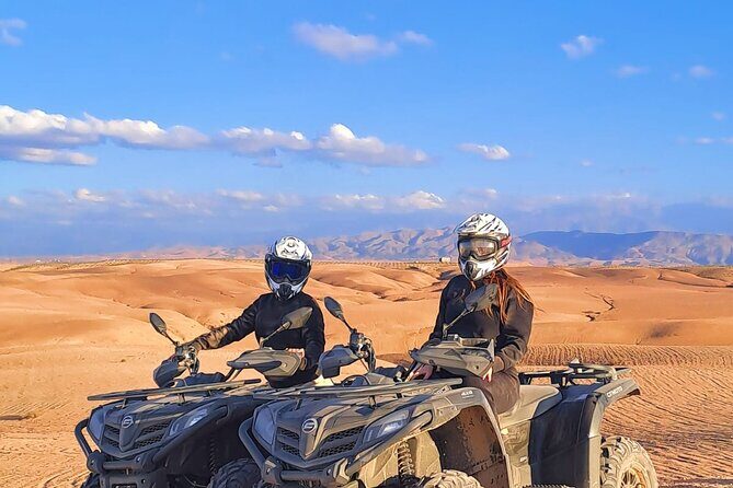Quad Ride In The Agafay Desert - The Quad Ride Itself