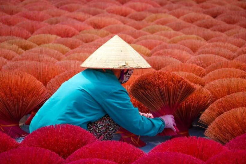 Quang Phu Cau Incense Village And Hat Making Private Tour - A Closer Look at the Itinerary